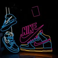 ساخت تخصصی تابلو نئون ، ارسال به سراسر کشور|ریسه و چراغ تزئینی|فردوسیه, |دیوار