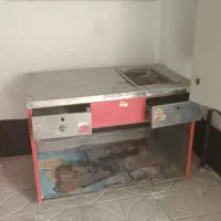 چهار چرخ ساندویچ ومیز ویترینی استیل|فروشگاه و مغازه|هشتگرد, فاز ۷ مهستان|دیوار