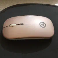 ماوس بی سیم شارژی مدل A2RGB + موس پد