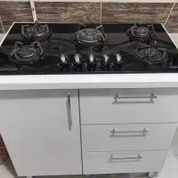 گاز رومیزی با کمدش