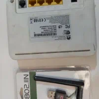 مودم ADSL کارکرده سالم +دانگل وای فای