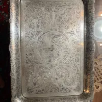 ست چایی خوری اصفحان تمام نقره ۸۴ عیار|کلکسیون اشیاء عتیقه|مشهد, شهید فرامرز عباسی|دیوار