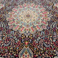 قالی ۹ متری دستبافت|فرش|کرمان, |دیوار