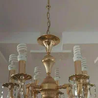 یک جفت لوستر شیک کاملا تمیز