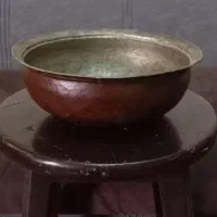 کاسه مسی عطیقه.
