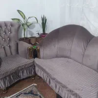 فروش مبل ۷نفره درحدنو|مبلمان خانگی و میز عسلی|پارس‌آباد, |دیوار