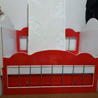 تخت خواب کودک دو منظوره|تخت و صندلی بچه|چابکسر, |دیوار