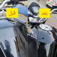 پولیش سرامیک متور سیکلت|خدمات موتور و ماشین|خورموج, |دیوار