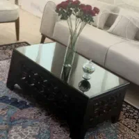 ۲عددمبل.یکی۴نفره۳نفره.میزوسط مشکی بزرگو۳تاکوچیک|مبلمان خانگی و میز عسلی|رامیان, |دیوار