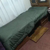 تخت تکنفره تمام ام دی اف بسیار تمیز|تخت و سرویس خواب|تهران, جیحون|دیوار
