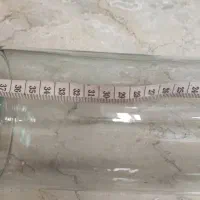 گلدان استوانه ایی شیشه ایی