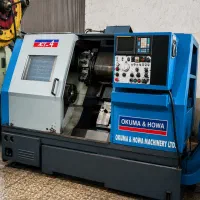 تراش CNC اوکوما هاوا ACT-4 کنترل FANUC