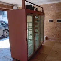 یخچال سه درب تمام شیشه ۶ طبقه ویترینی|فروشگاه و مغازه|نکا, |دیوار