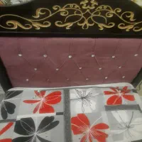 تخت خواب یک نفره سالم وبربست|تخت و سرویس خواب|یزد, |دیوار