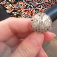 انگشتر نقره سیاه قلم