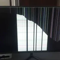 مانیتور جی پلاس شکسته