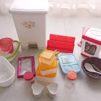 وسایل حمام آشپزخانه گلدان سطل زباله بزرگ کوچک سبد