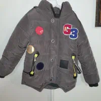 کاپشن بچگانه در حد نو واقعی مناسب 3 تا 5 سال