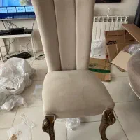 مبل و سرویس خواب دو نفره و میز ناهار خوری