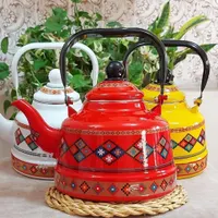 کتری لعابی طرح سنتی(مراکشی)