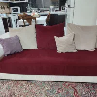 مبل ال راحتی|مبلمان خانگی و میز عسلی|رشت, لاکانی|دیوار