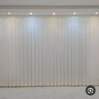 پرده حریر شاین دار بازیر پرده