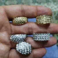 انگشتر استیل رنگ ثابت