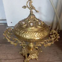 جا شکلاتی برنجی سنگین