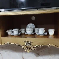 ساعت.تابلو فرش،عصرانه خوری.  پرده و فلاکس|حراج|مشهد, پنجتن|دیوار