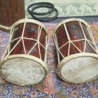 دمام چوبی با کیفیت...پوست بز سالم خوش صدا