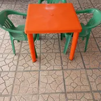میز صندلی پلاستیکی