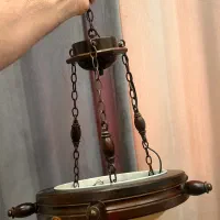 لوستر چوبی و آویز چوبی|لوستر و چراغ آویز|تهران, ازگل|دیوار