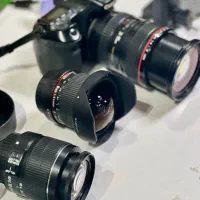 دوربین کانن 60D به همراه ۳ لنز