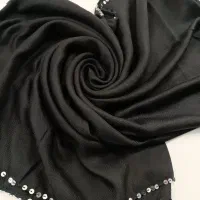 شال مشکی مجلسی زنانه و دخترانه