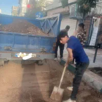 حمل نخاله نیسان خاور  نارمک سیدخندان ونک قیطریه