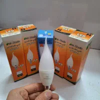 لامپ اشکی لوستری شمعی ۷ وات ۱ سال ضمانت