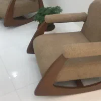 فروش مبل هشت نفره مدل ال موچی و دوعدد تکی مدل راک
