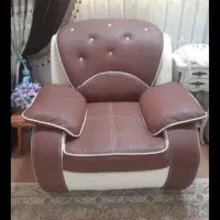 مبل چرم ۷ نفره|مبلمان خانگی و میز عسلی|لنگرود, |دیوار