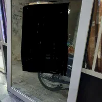 ۲ عدد آینه قدی با قاب ام دی اف سفید