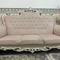 مبل گلبهی ۷ نفره|مبلمان خانگی و میز عسلی|قم, یزدان‌شهر|دیوار