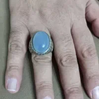 انگشتر عقیق کبود