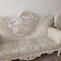 مبل سلطنتی 9نفره نو|مبلمان خانگی و میز عسلی|قم, شاه ابراهیم|دیوار