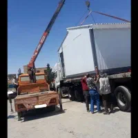 جرثقیل خاور 3 تن دکل بلند شبانه روزی|خدمات حمل و نقل|تبریز, |دیوار