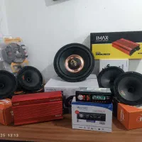 پک سیستم /آمپلی فایر 4 کانال / ساب به قیمت عمده