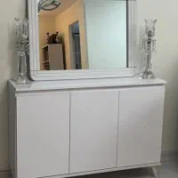 جاکفشی کلاسیک طرح کنسول درب ام دی اف بدون دستگیره|جاکفشی، کمد، دراور|تهران, شهرک ولیعصر جنوبی|دیوار