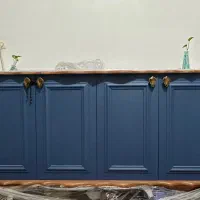 میز کنسول mdf روکش کره ای