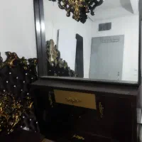 فروش سرویس خواب  دونفره سلطنتی چوبی|تخت و سرویس خواب|شیراز, آزادگان|دیوار
