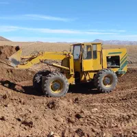 لودر مینی لودر بیل عقب رومانی بنز 302|ماشینآلات صنعتی|قره چای, |دیوار