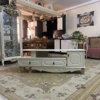 بوفه و میز (ست) کرم استخونی