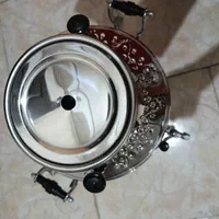 سماور ۵ لیتری قلم کاری|سماور، چای‌ساز، قهوه‌ساز|تبریز, |دیوار